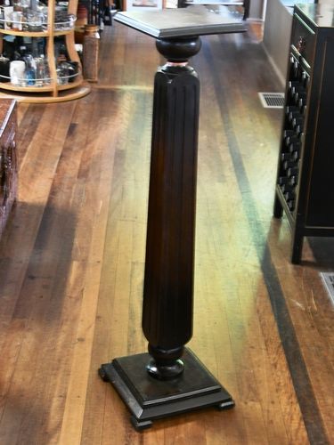 Wooden Pedestal | Period: 1930s | Material: Silky Oak