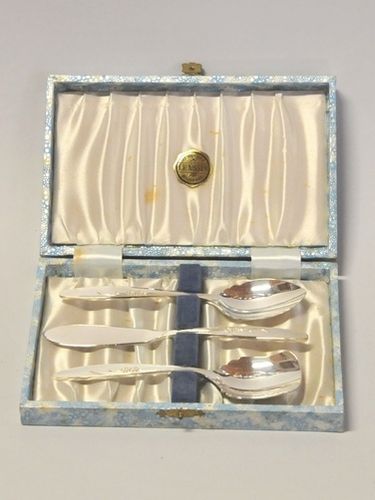 Condiments Servers | Period: 1950s | Material: EPNS