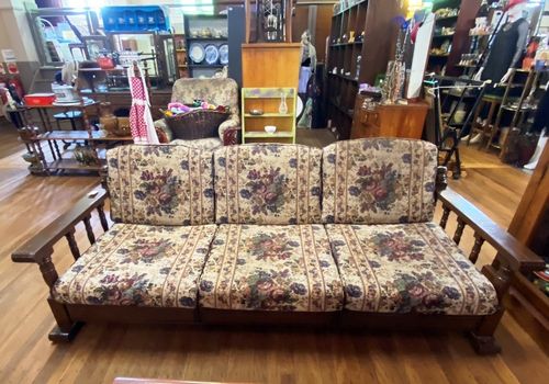 3 Piece Lounge | Period: 1970s | Material: Pine
