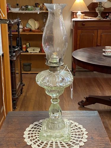 Kero Lamp | Period: Edwardian c1910 | Material: Glass