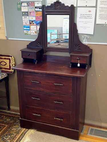 Dressing Chest | Period: Edwardian c1910 | Material: Pine