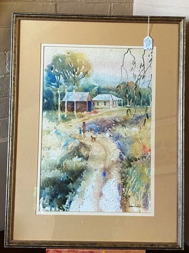 Water Colour | Period: 1986 | Make: James White | Material: Original watercolour