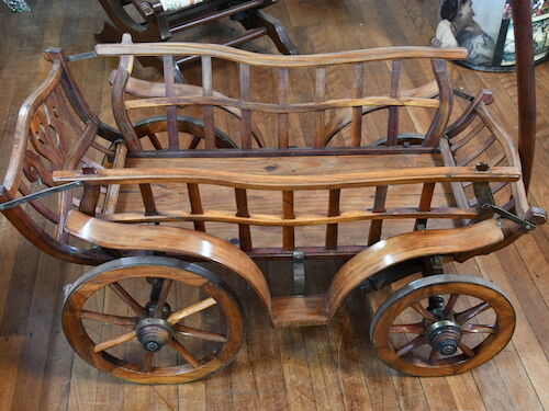 Wheelwright Wagon | Period: Uncertain | Make: Weelwright made | Material: Timber, steel & brass