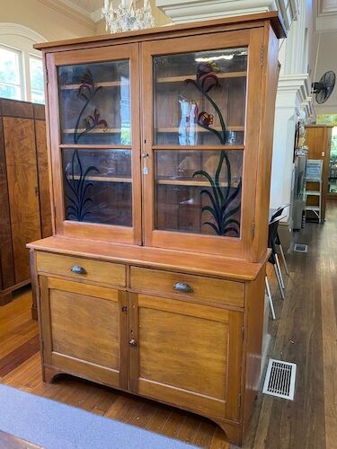 Pine Hutch Dresser | Period: Edwardian c1910 | Material: Pine