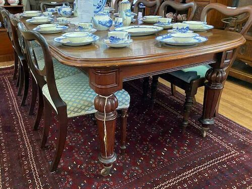 Extension Table | Period: Victorian c1860 | Material: Mahogany