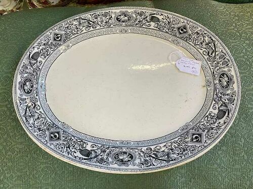 Large Meat Platter | Period: Edwardian c1905 | Make: Ashworth | Material: Porcelain