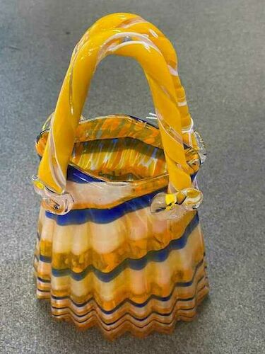 Art Glass Bag | Period: C2000 | Material: Glass