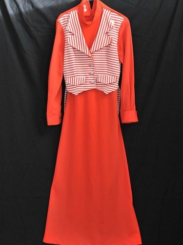 Hostess Dress | Period: 1970s | Make: Norman Hartnell | Material: Jersey