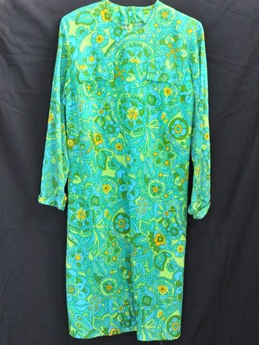 Psychedelic Party Dress | Period: 1970s