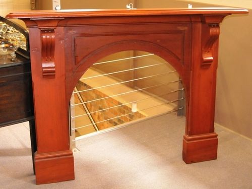 Cedar Fire Surround | Period: c1890 | Material: Cedar