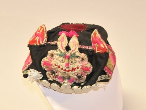 'Yugar' Baby Cap | Period: c1900 | Make: Wieger | Material: Various fabrics