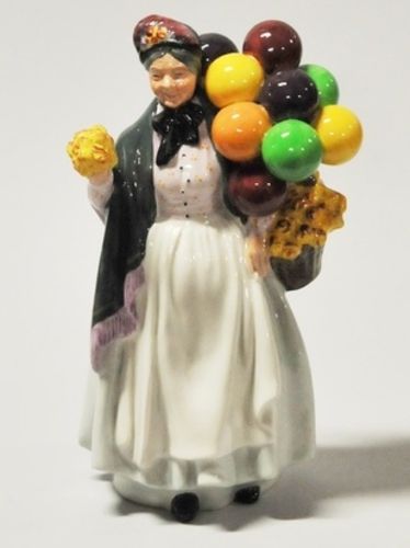 Royal Doulton Figurine 'Biddy Penny Farthing' | Period: c1985 | Make: Royal Doulton | Material: Porcelain