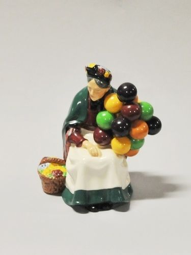 Royal Doulton Figurine 'Old Balloon Seller' | Period: c1985 | Make: Royal Doulton | Material: Porcelain