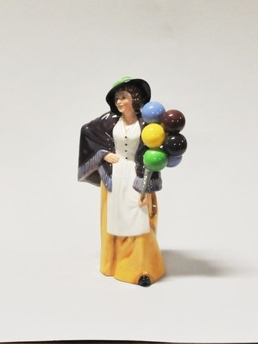 Royal Doulton Figurine 'Balloon Lady' | Period: 1985 | Make: Royal Doulton | Material: Porcelain