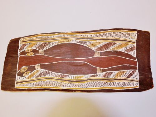 Bark Painting | Period: c1960 | Material: Bark