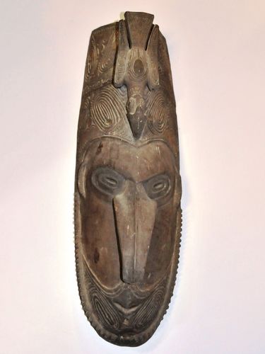 Ceremonial Dance Mask | Period: Pre 1950 | Material: Timber