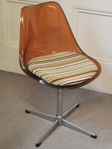 Retro Swivel Chair | Period: Retro c1965 | Material: Acrylic