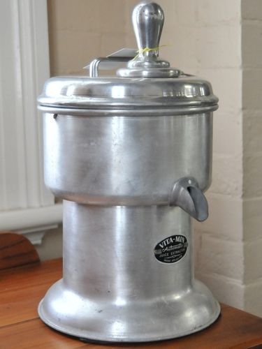 Juice Extractor | Period: Retro c1970 | Make: 'Vita Min' | Material: Aluminium