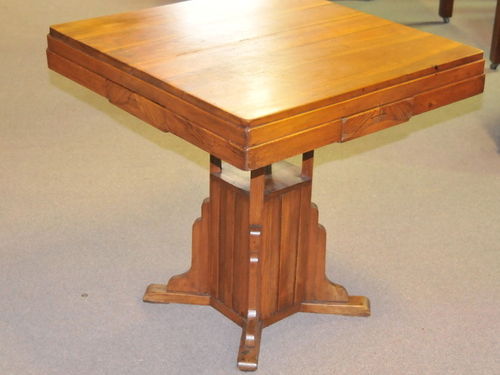 Art Deco Card Table | Period: Art Deco | Material: Various timbers