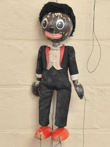 Golliwog Puppet | Period: c1930s | Material: Wood