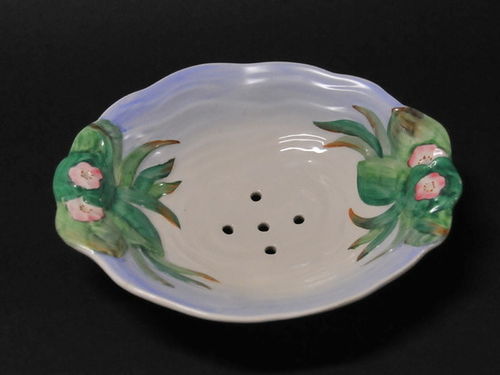 Clarice Cliff Lettuce Dish | Period: c1930 | Make: Clarice Cliff | Material: Porcelain