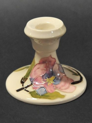 Moorcroft Candlestick | Period: 1990 | Make: Moorcroft | Material: Porcelain