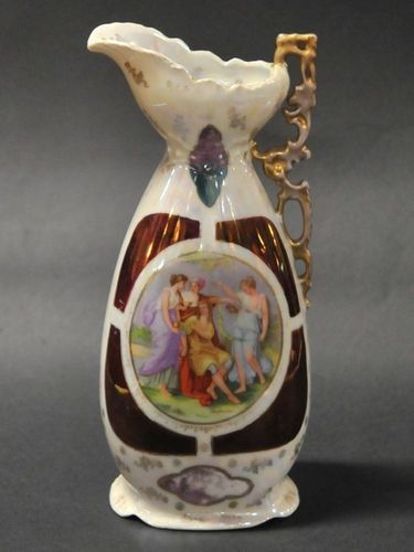 Royal Vienna Jug Vase | Period: 1920-36 | Make: Royal Vienna | Material: Porcelain