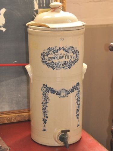 Brownlow Water Filter | Period: Victorian | Make: Brownlow | Material: Pottery