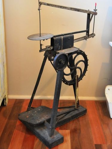 Treadle Fretsaw | Period: c1920s | Material: Cast iron