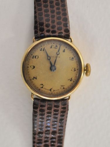 Ladies Wrist Watch | Period: c1930s | Make: Moeris | Material: 18ct gold