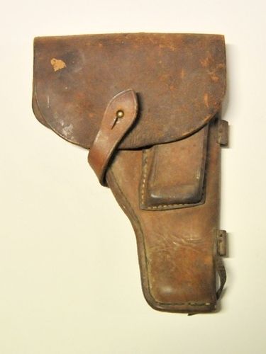 Pistol Holster | Period: c1930s | Material: Leather