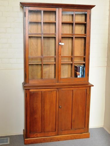 Pine Bookcase | Period: Edwardian c1910 | Material: Pine
