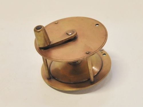 Fly Fishing Reel | Period: c1920s | Material: Brass