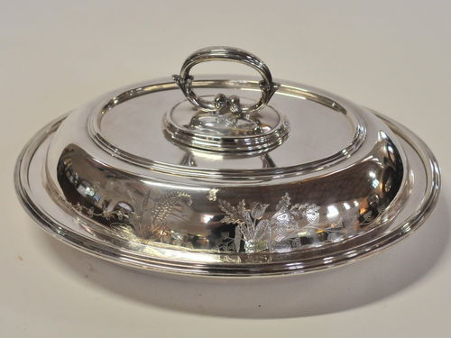 Entree Dish | Period: 1930s | Material: Silver Plate