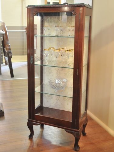 China Cabinet | Period: c1950s | Make: Bell Bros. | Material: Cedar