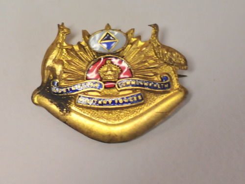 Military Badge | Period: WW2- 1939-45 | Make: Armed Forces | Material: Enamelled brass