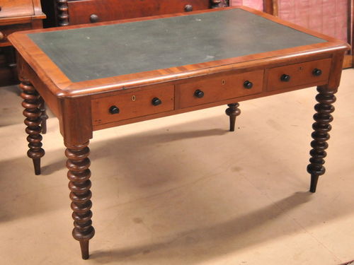 Colonial Cedar Library Table | Period: Victorian c1860 | Material: Cedar
