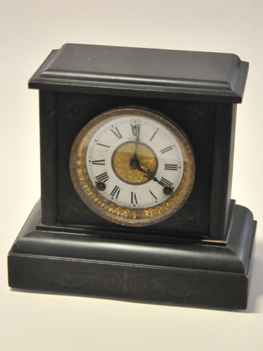 Sessions Mantle Clock | Period: c1910 | Make: Sessions | Material: Japanned timber case