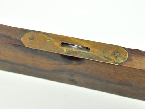 Spirit Level | Period: c1920s | Make: Unbranded | Material: Timber and brass