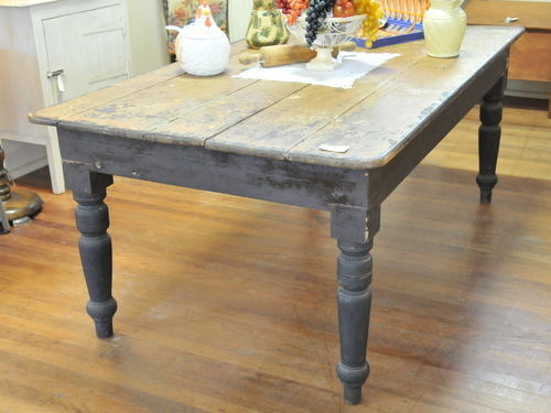 Country Farmhouse Table | Period: Edwardian c1910 | Material: Pine