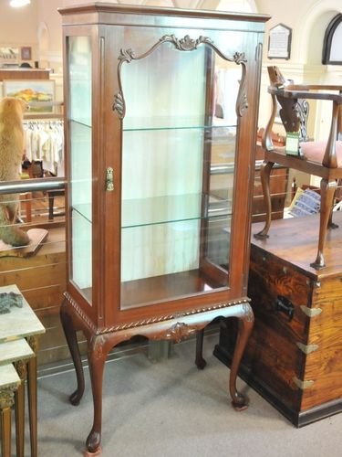 Display Case | Period: Art Deco c1930s | Material: Mahogany