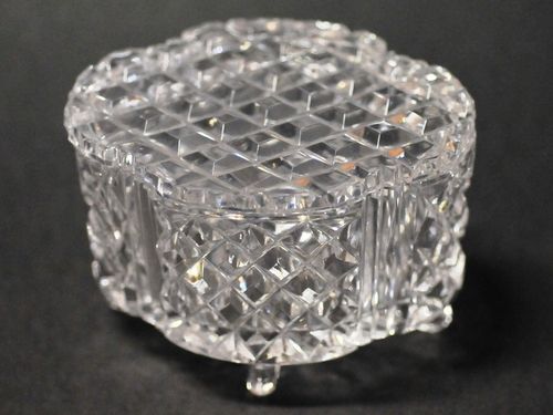 Crystal Lidded Bowl | Period: c1960s | Material: Crystal